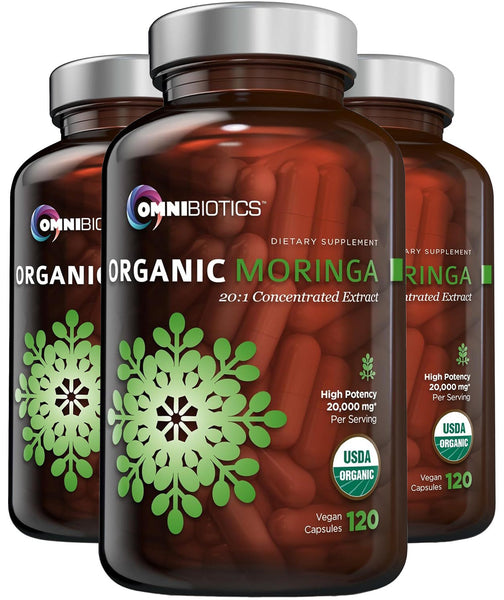 Organic Moringa 3 Bottle Bundle